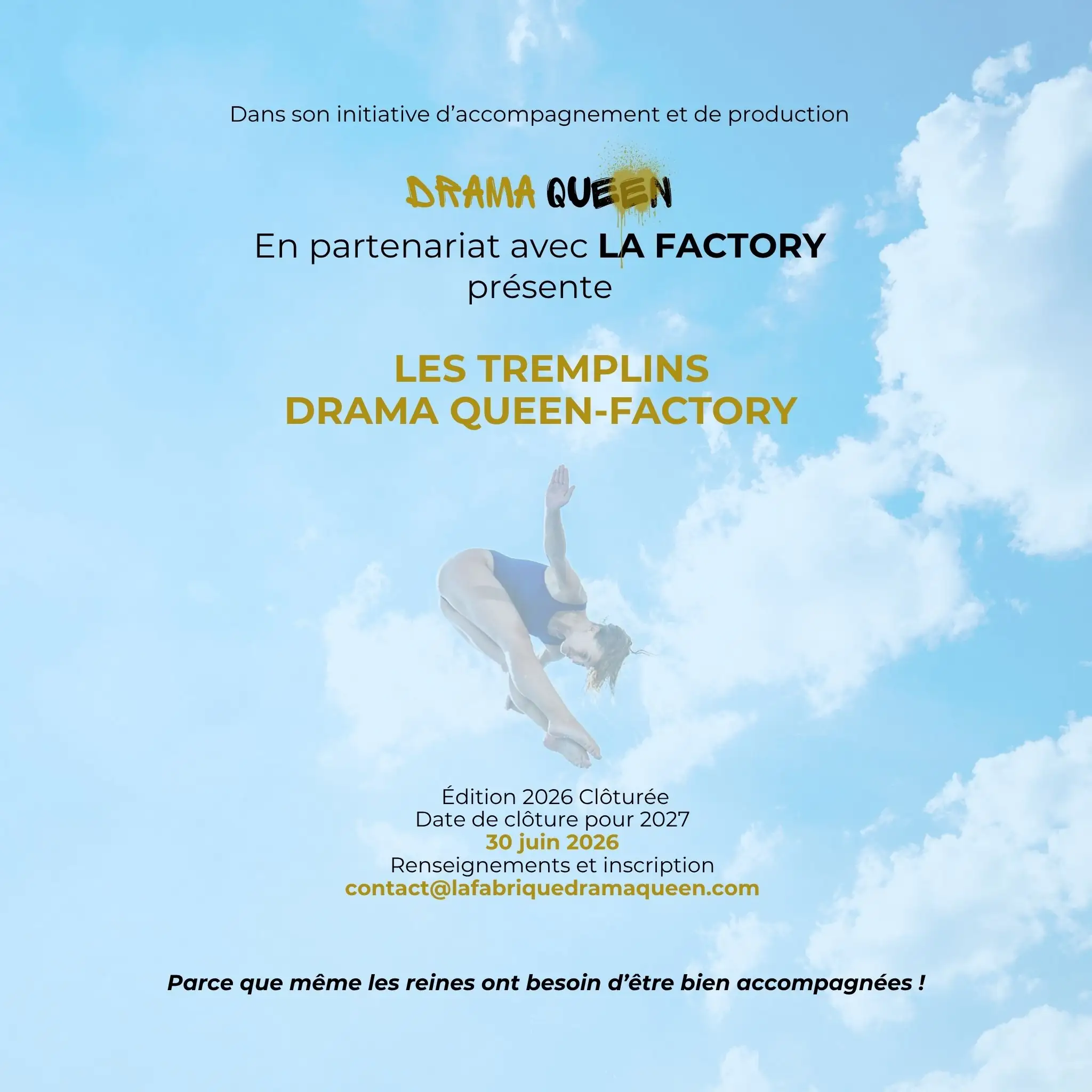 tremplins spectacle vivant Drama Queen